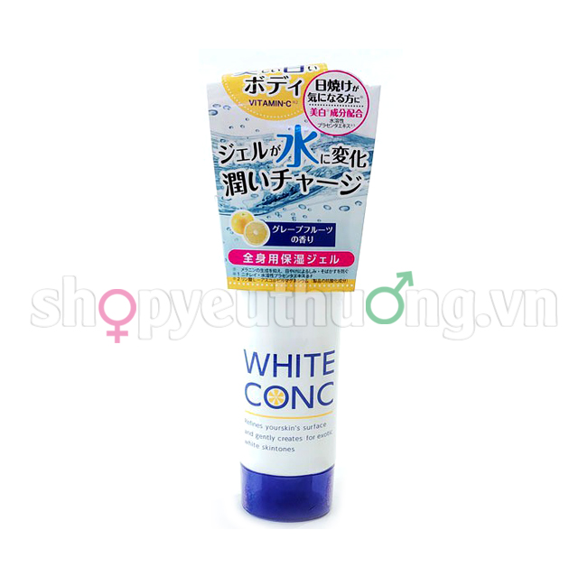 Kem dưỡng thể trắng da White Conc Watery Cream 90g