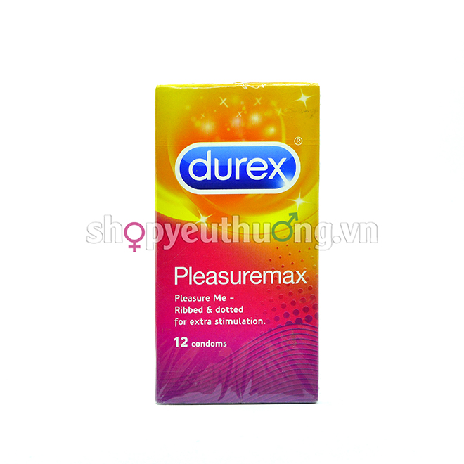 Durex Pleasuremax - Hộp 12 chiếc