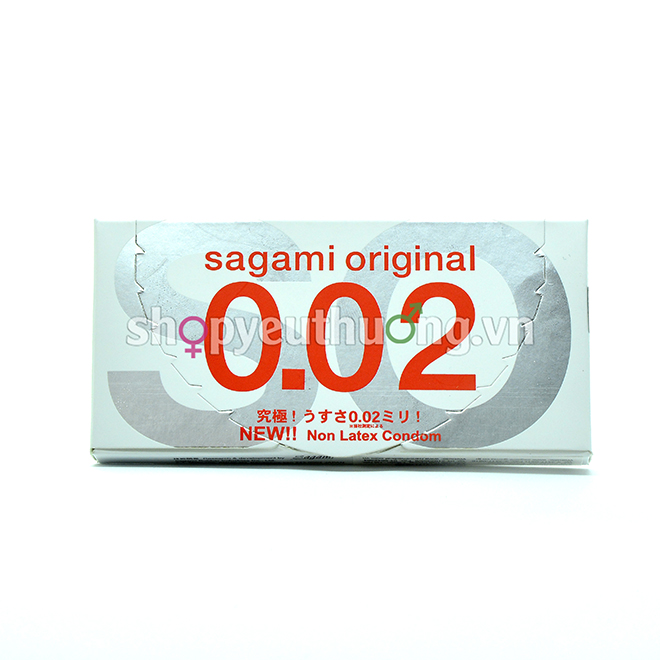 Bao cao su Sagami Original chỉ 0.02mm đẳng cấp nhất thế giới - Truyền nhiệt ngay lập tức - Thêm tính năng mang bao cực nhanh